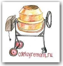 Электрическая бетономешалка Бетономешалка для приготовления бетонной смеси